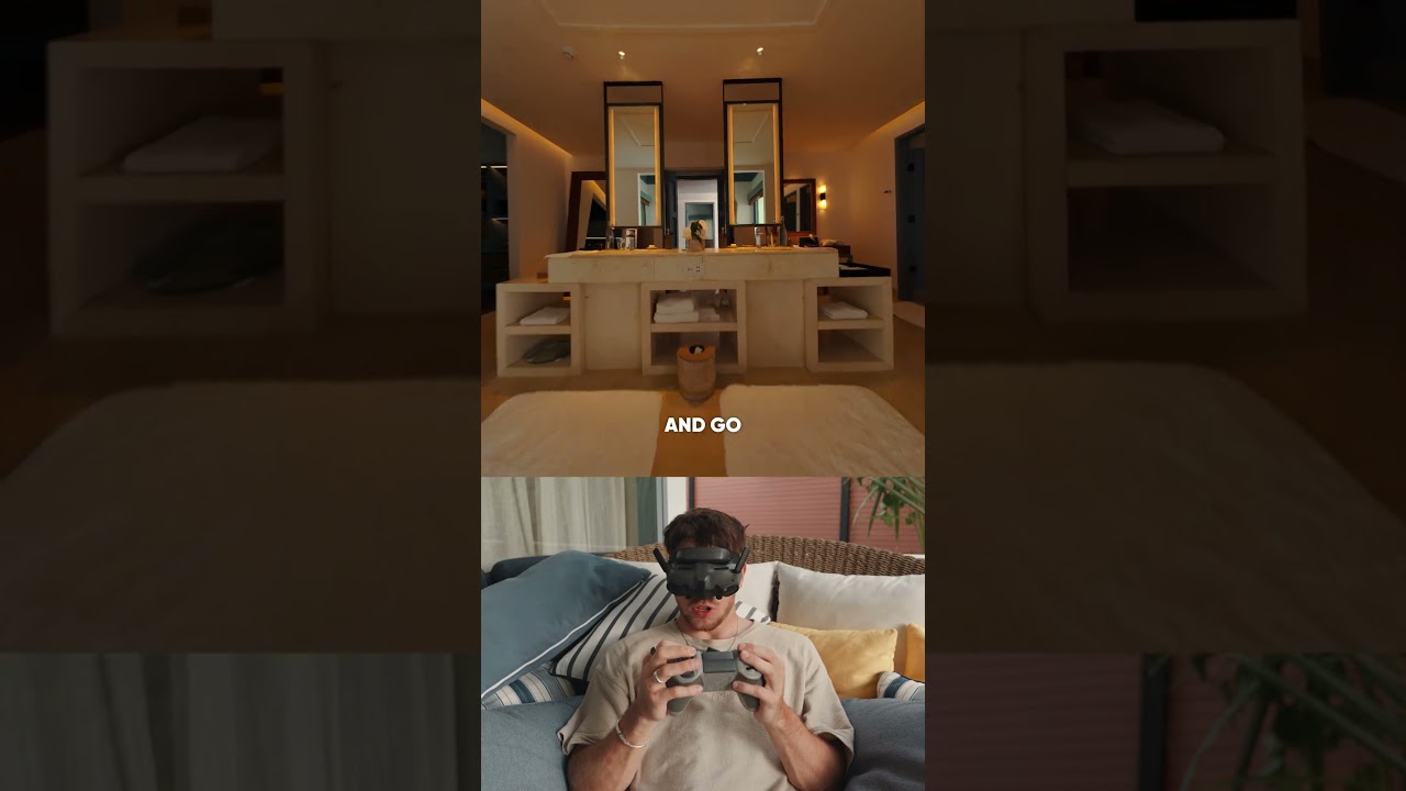 FPV one-shot drone video in a villa: Maldives Edition 🏖️ DJI Avata 2 🎬 @MatthiasDangl