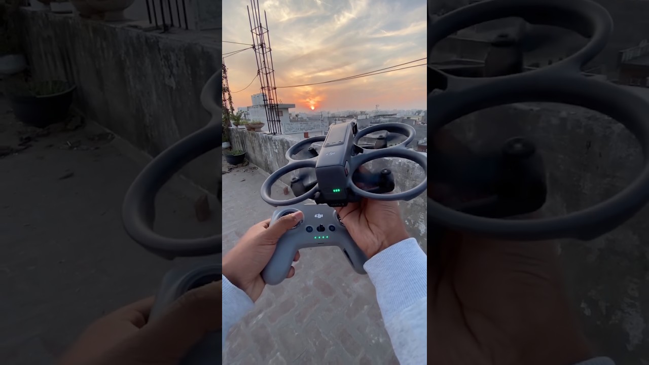 🔥DJI AVATA 2 FPV DRONE FULL SETUP WITH FLY #shorts #drone #dji