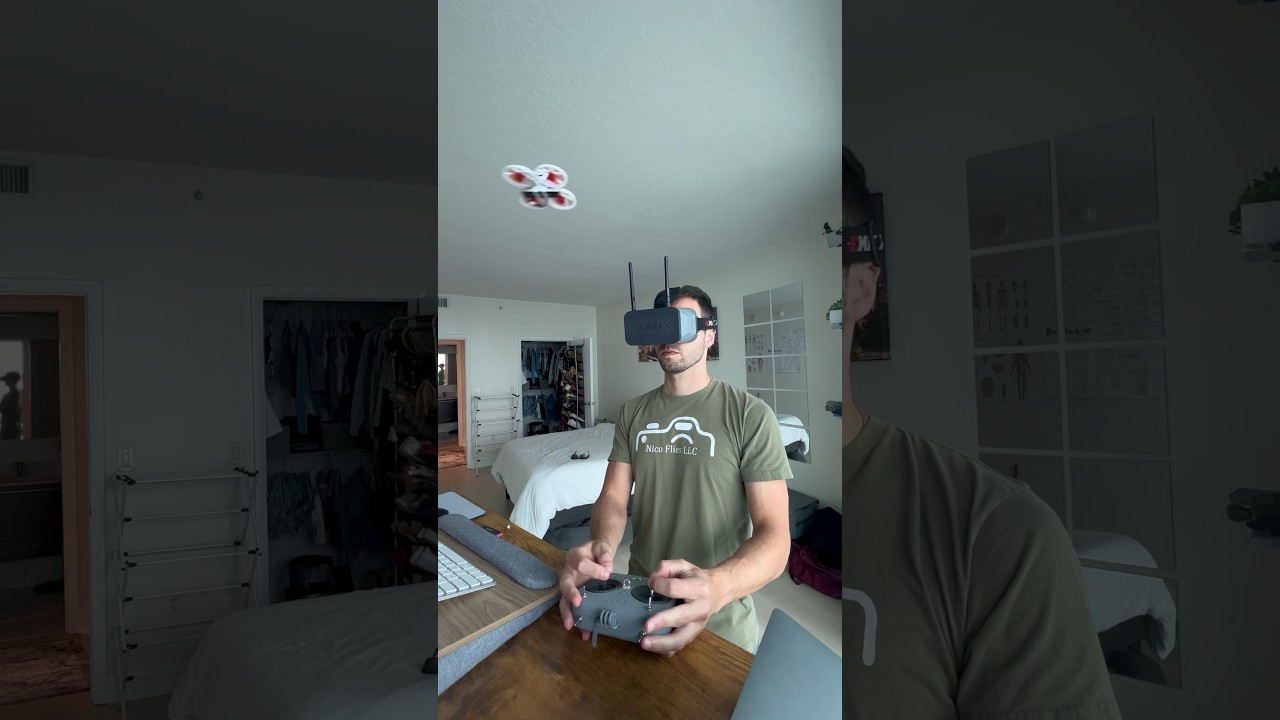 The EMAX Tinyhawk FPV Drone #drone #fpv #fpvdrone #tinywhoop #emax #tinyhawk #nicoflies