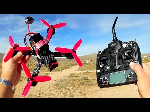 Walkera Furious 215 FPV Racer Drone Flight Test Review