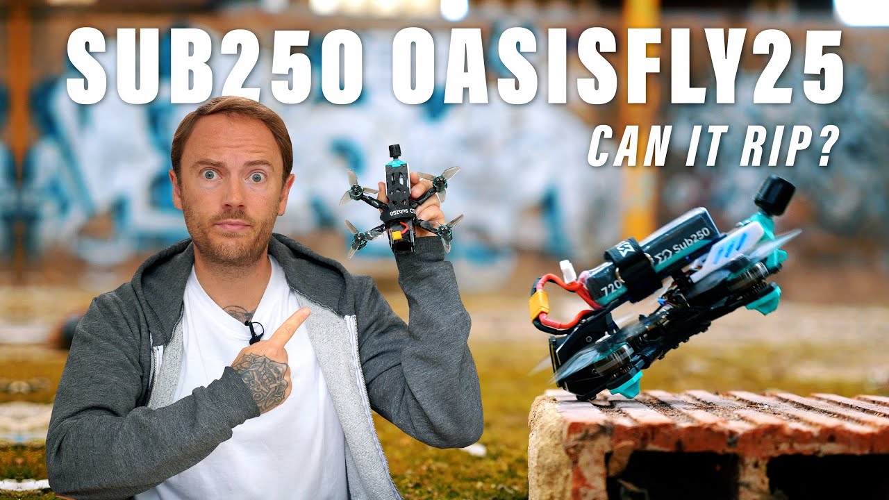 Sub250 Oasisfly25 - Can it Rip?! 2.5" Sub 250g DJI O4 Pro FPV Drone Review