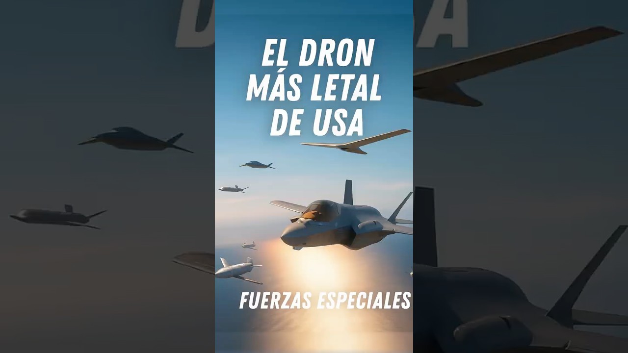 El nuevo dron que cambiará la guerra aérea 🇺🇸🚀