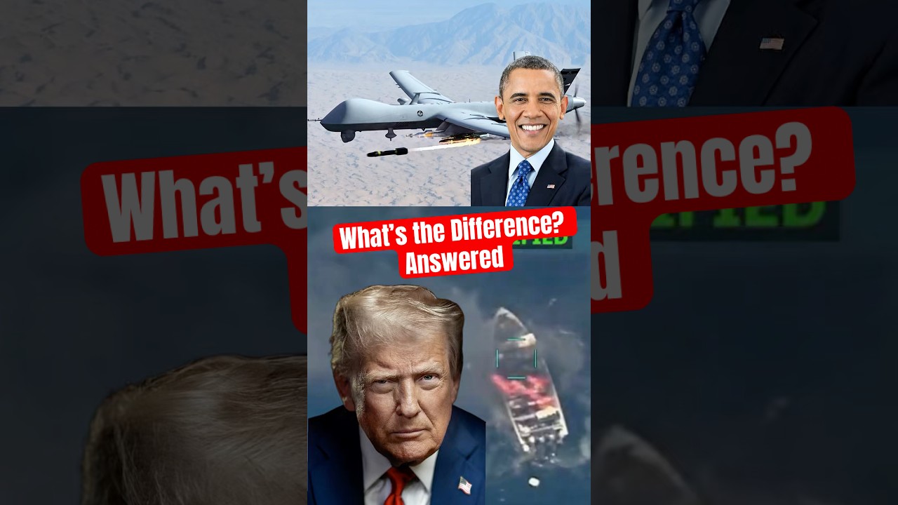 Obama Drone Strikes vs. Boat Strikes: Why the Legal Comparison Fails