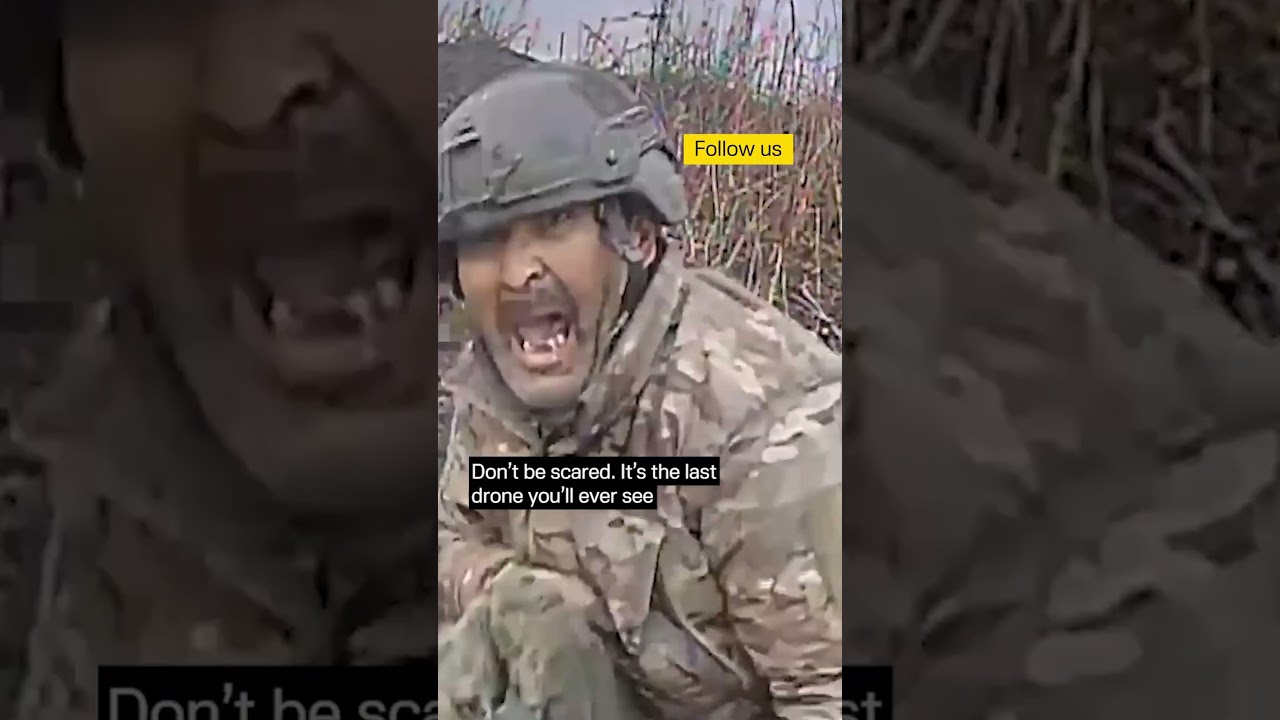 Ukrainian Drone Operator Found Russian Soldier @MAGYARBIRDS #warinukraine