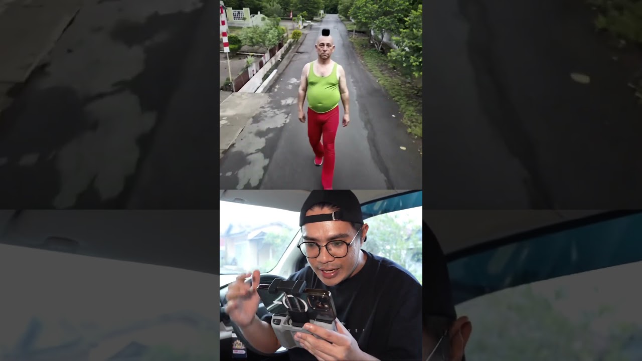 Drone menangkap Hamood Habibi di dunia nyata