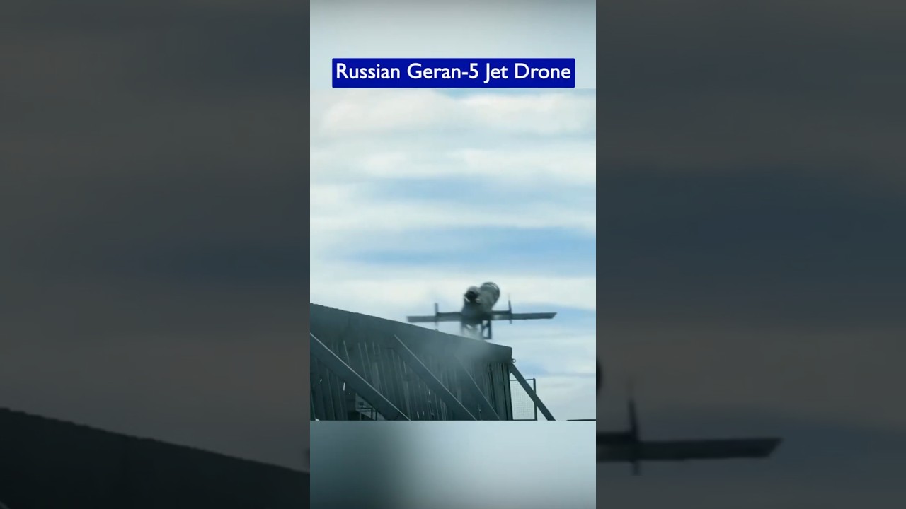 First Footage of Russia’s Geran-5 Jet Kamikaze Drone