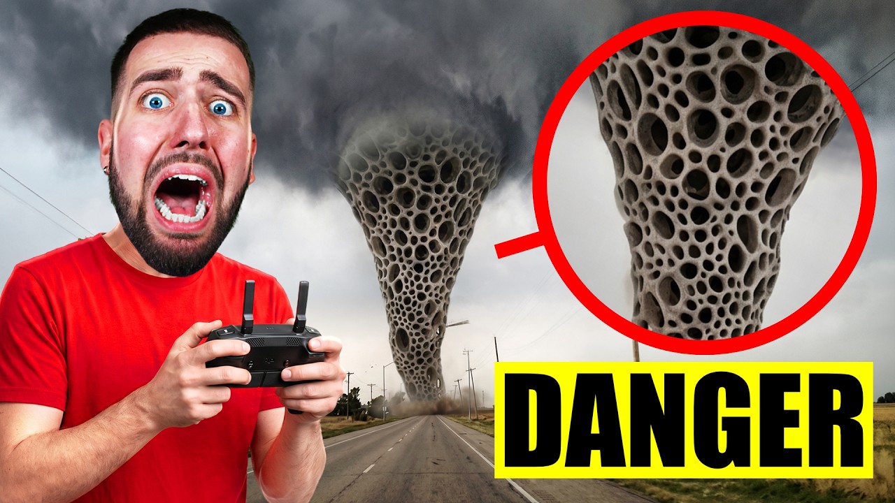 MON DRONE FILME UNE TORNADE PAS NORMAL DANS LA VRAIE VIE !! 😨