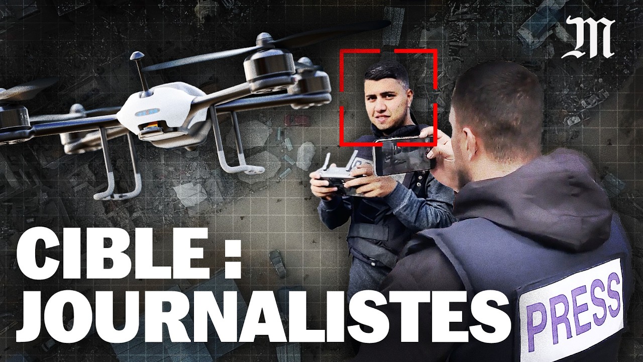 Gaza : comment l'armée israélienne vise les journalistes qui filment au drone