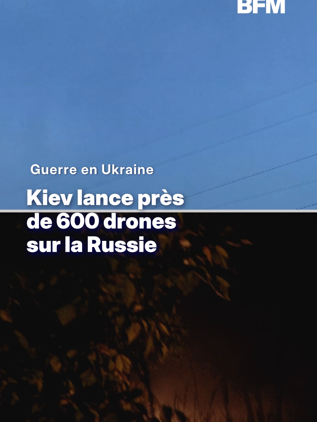 Guerre en Ukraine: Kiev lance près de 600 drones sur la Russie