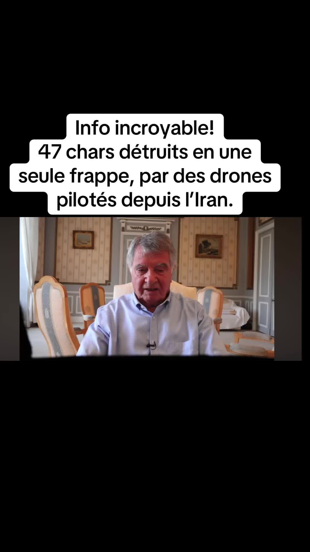 Iran attak… précision!