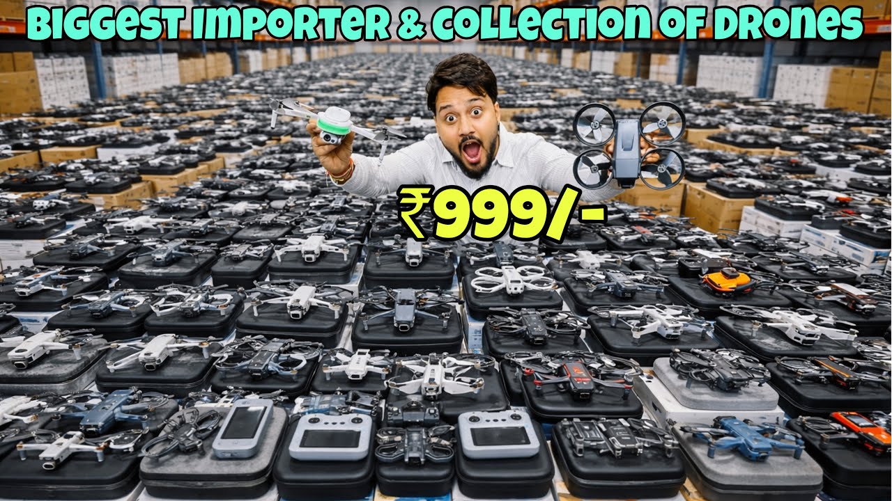 Cheapest Drone Market in Delhi | मात्र 99₹ में ले जाओ🔥|4K GPS Drone!😱| Gps Drone | Toy Drone Market