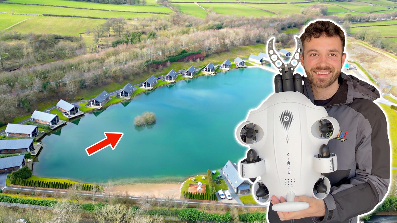 I Tossed an UNDERWATER Drone into this Forgotten Fishing Lake... 😯 (BIG Fish!)