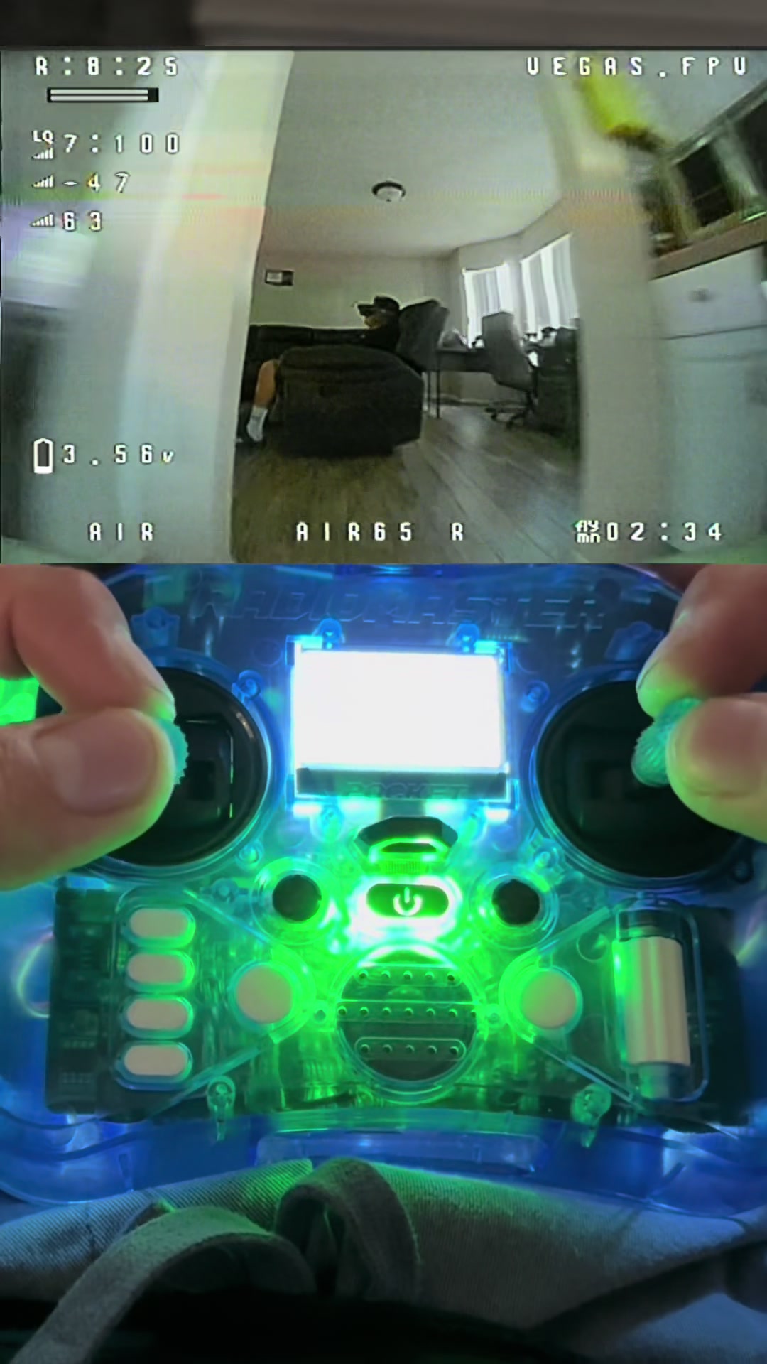 Formation sur le drone FPV intérieur Air 65