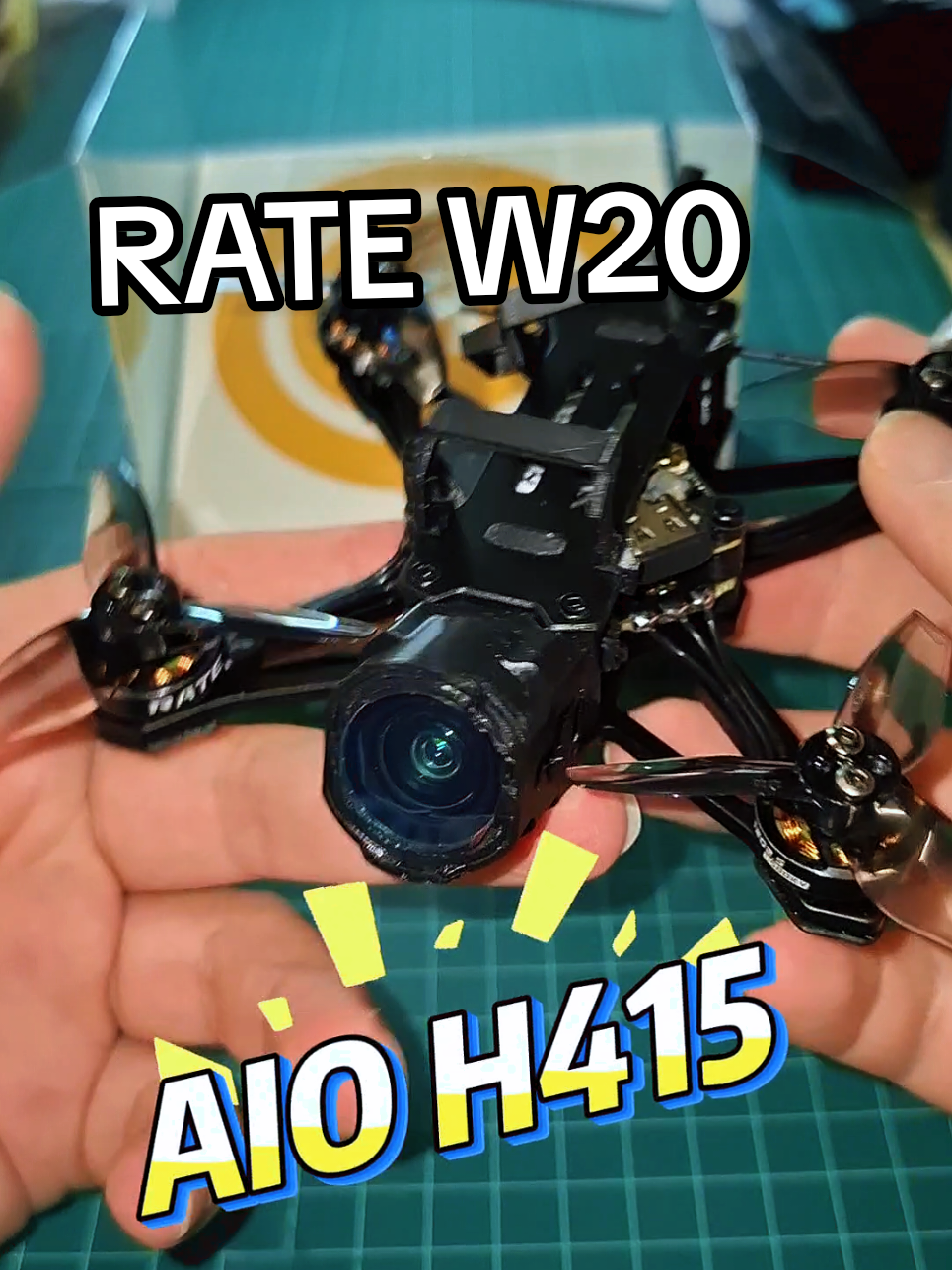 TARIF W20 déballage
