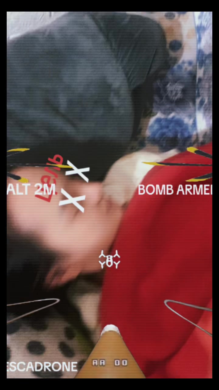 Drone kamikaze de guerre FPV