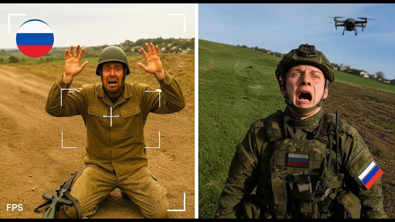 Ukrainian FPV Drones Hunting Russian Troops!