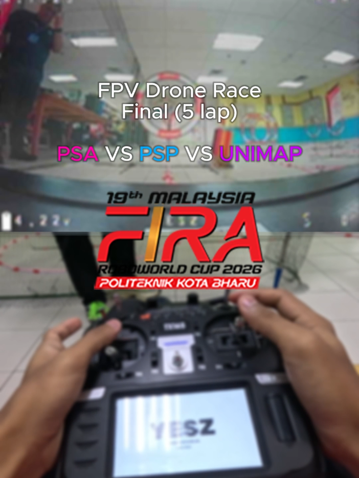 19e Coupe Roboworld FIRA Malaisie 2026 | Course de drones FPV Combat final pour la médaille (5 tours)