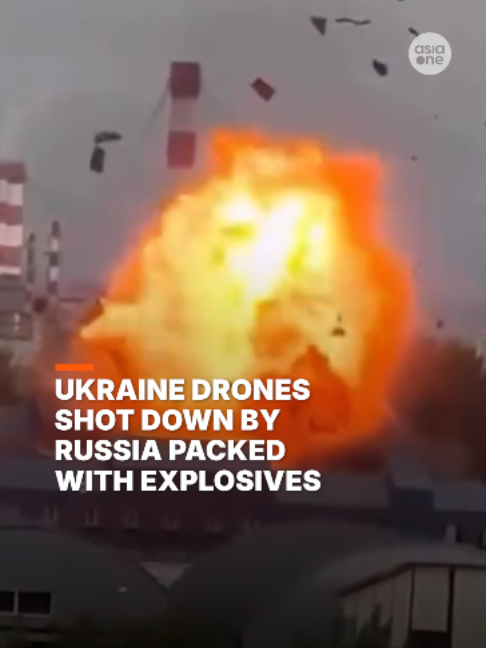 Des centaines de drones ont été abattus alors que l'Ukraine lançait l'une de ses plus grandes attaques