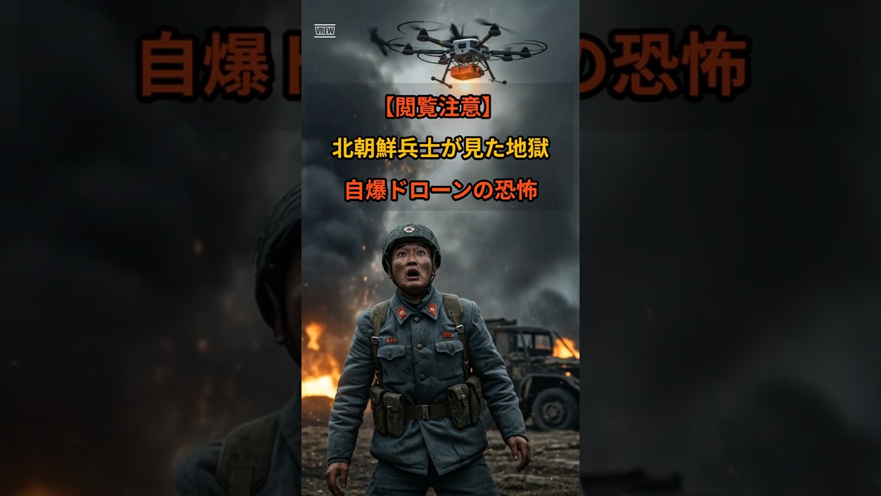 閲覧注意、北朝鮮兵士が見た地獄,自爆ドローンの恐怖