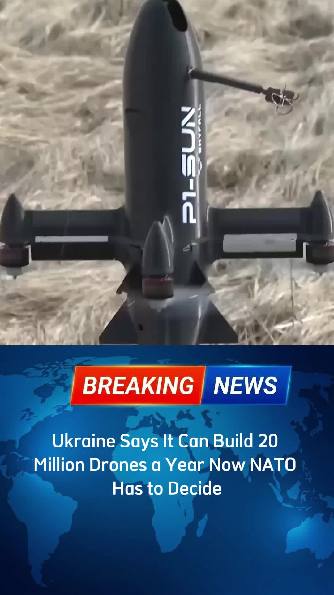 L’Ukraine affirme qu’elle peut construire 20 millions de drones par an – c’est maintenant à l’OTAN de décider