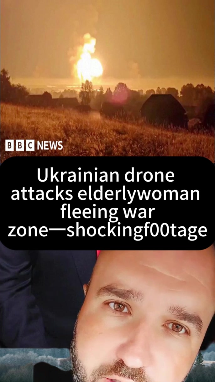 Un drone ukrainien attaque une femme âgée fuyant une zone de guerre – images choquantes