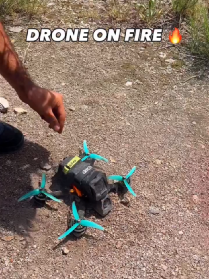 Drone en feu : IG/Elchido_ph