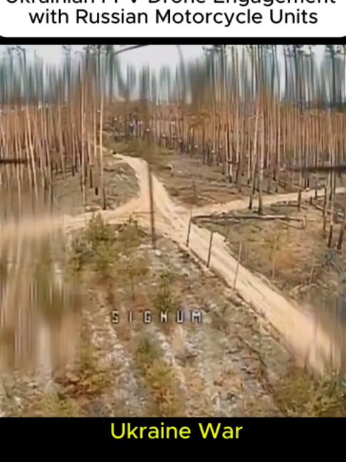Engagement de drones FPV ukrainiens avec des unités de motos russes