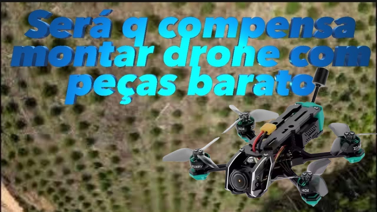 Será peças barato vale apena? primeiro voo com o drone race sub250 #aliexpress #fpv