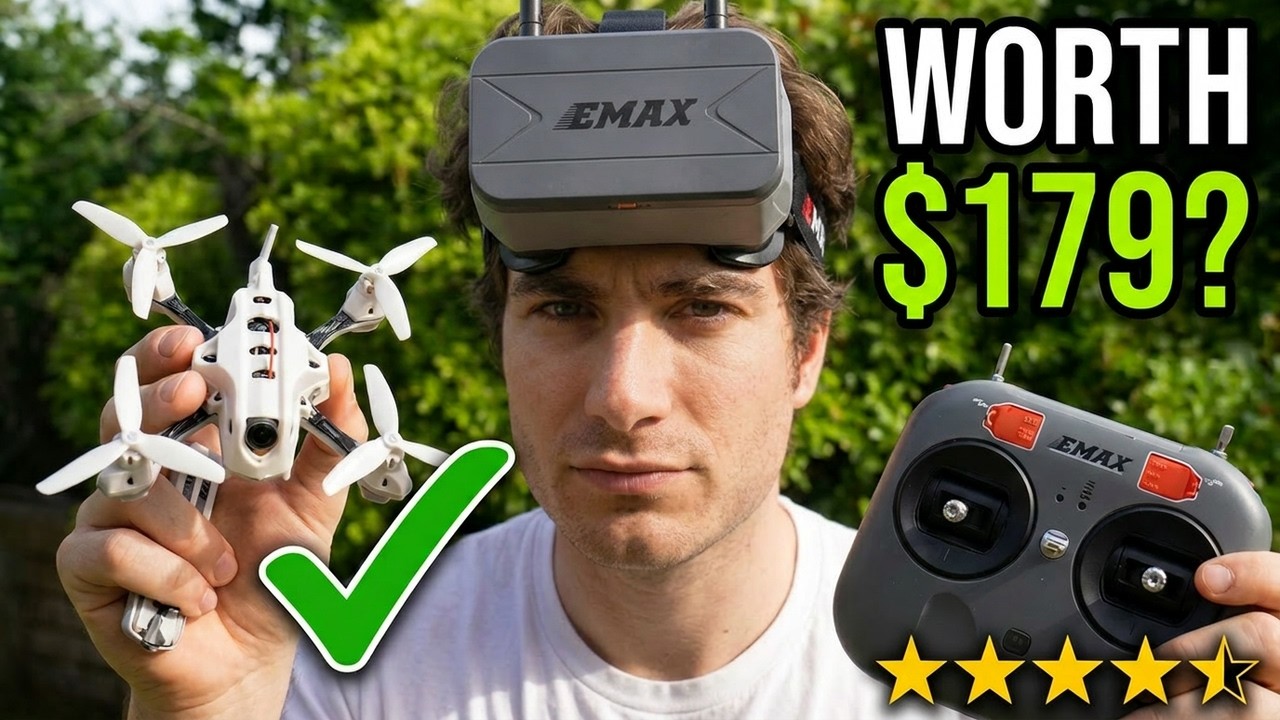 179$ Outdoor Beginner FPV Drone? Emax Tinyhawk Lite Adventure