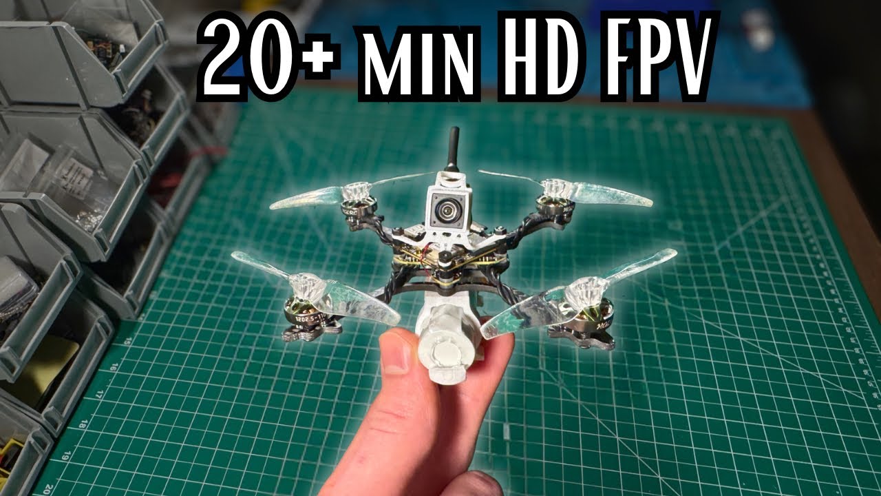 Build a DIGITAL Micro FPV Drone That uses an 18650