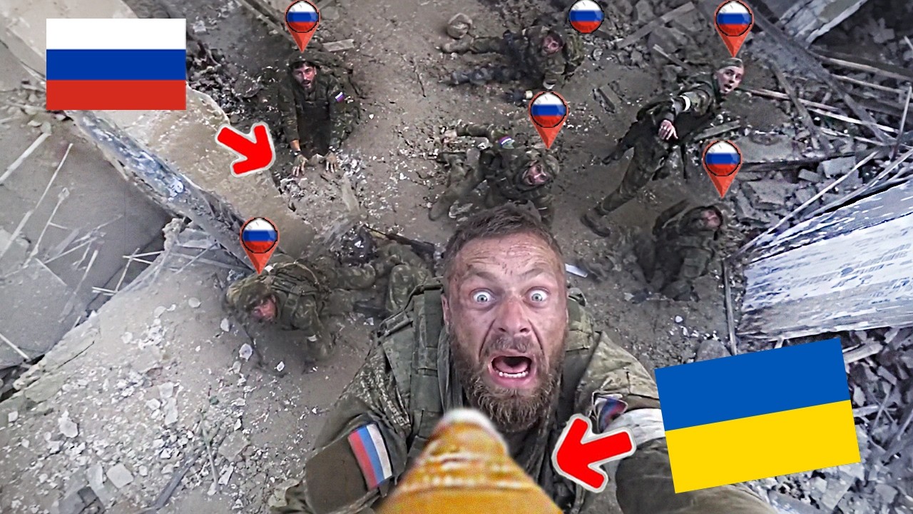 Ukrainian FPV Drones Wipe Out Russian Infantry | Ukraine war