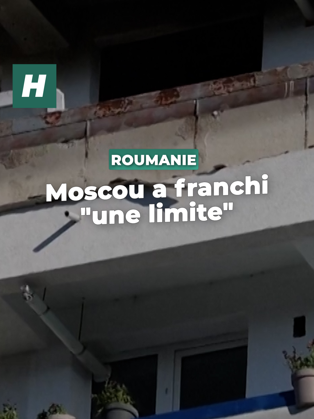 Dans la nuit du 28 au 29 mai, un engin s’est écrasé sur un immeuble résidentiel