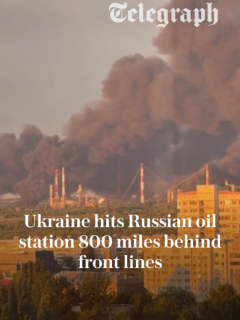 L’Ukraine frappe une station de pompage de pétrole russe à 800 milles derrière les lignes de front