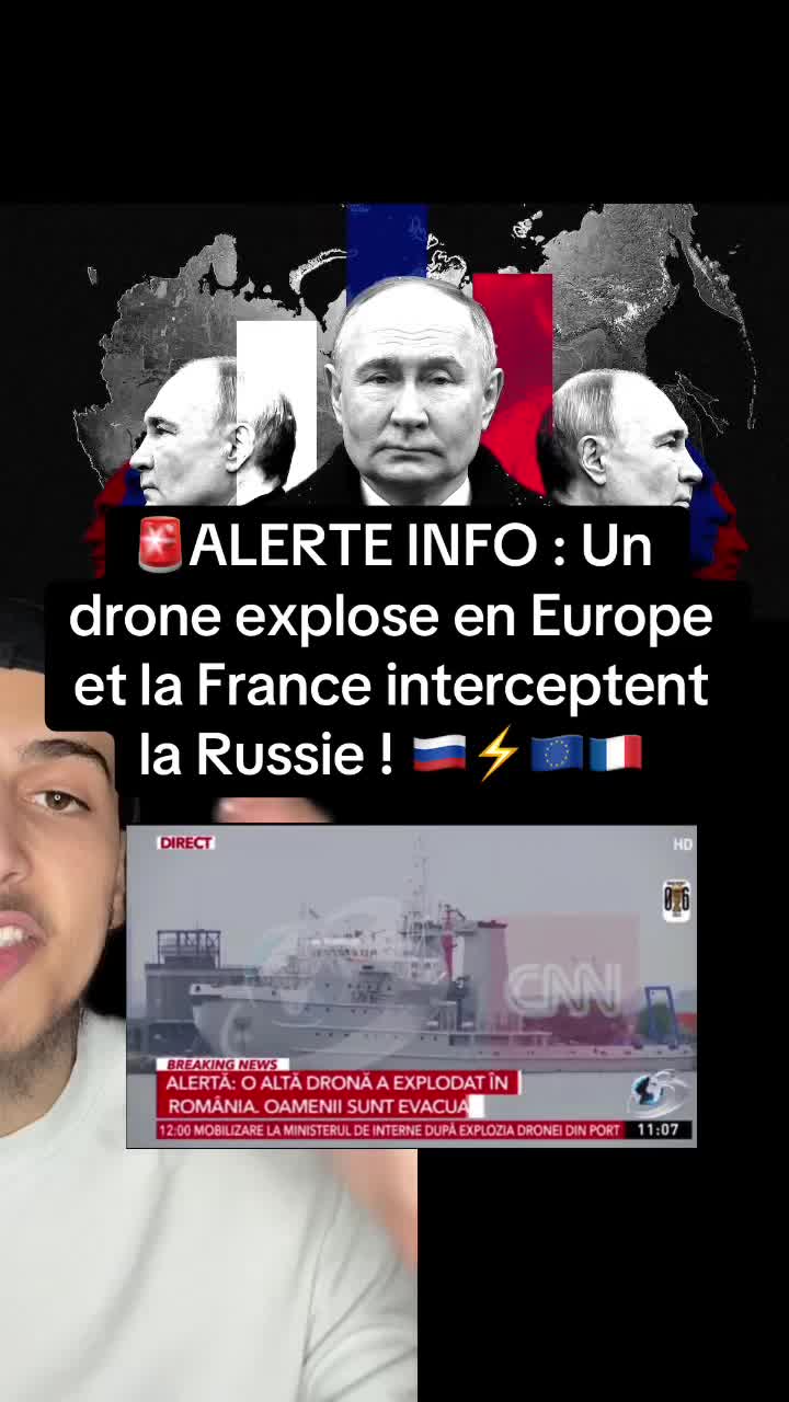 Un drone explose sur le territoire de l’OTAN : la tension monte en Europe !