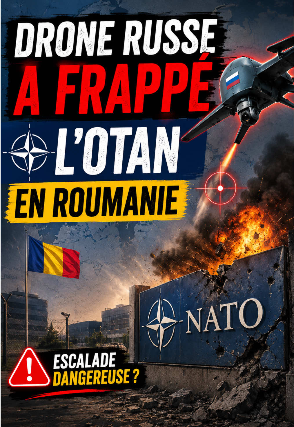Drone Russe a frappé l’OTAN en Roumanie ? Actualités guerre en Ukraine Russie a