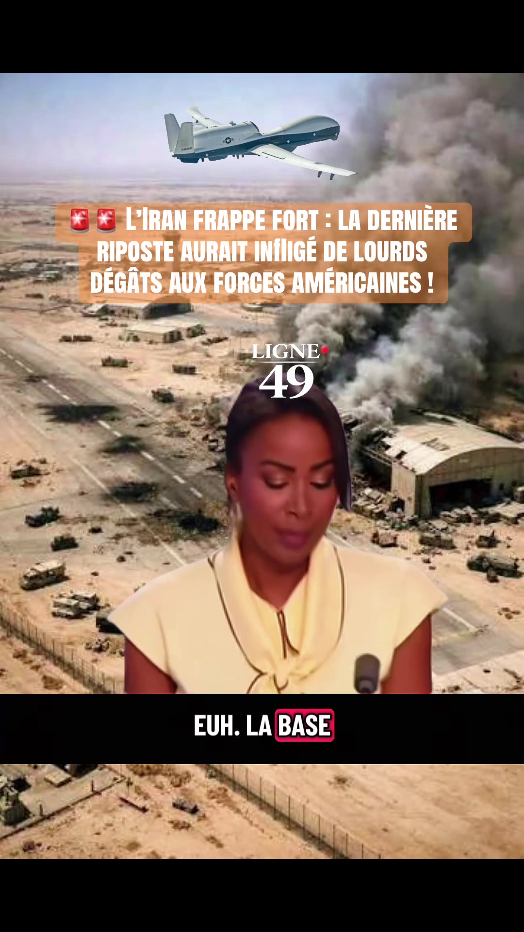 L’Iran frappe fort : la dernière riposte aurait infligé de lourds dégâts aux f