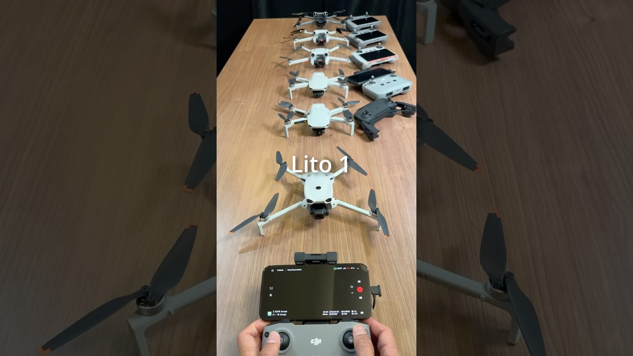 🔥DJI Lito 1 Startup Sound vs DJI Mini drones! 🚀#dji #drone #shorts Mavic Mini, Mini 2, 3, 4, 5 Pro