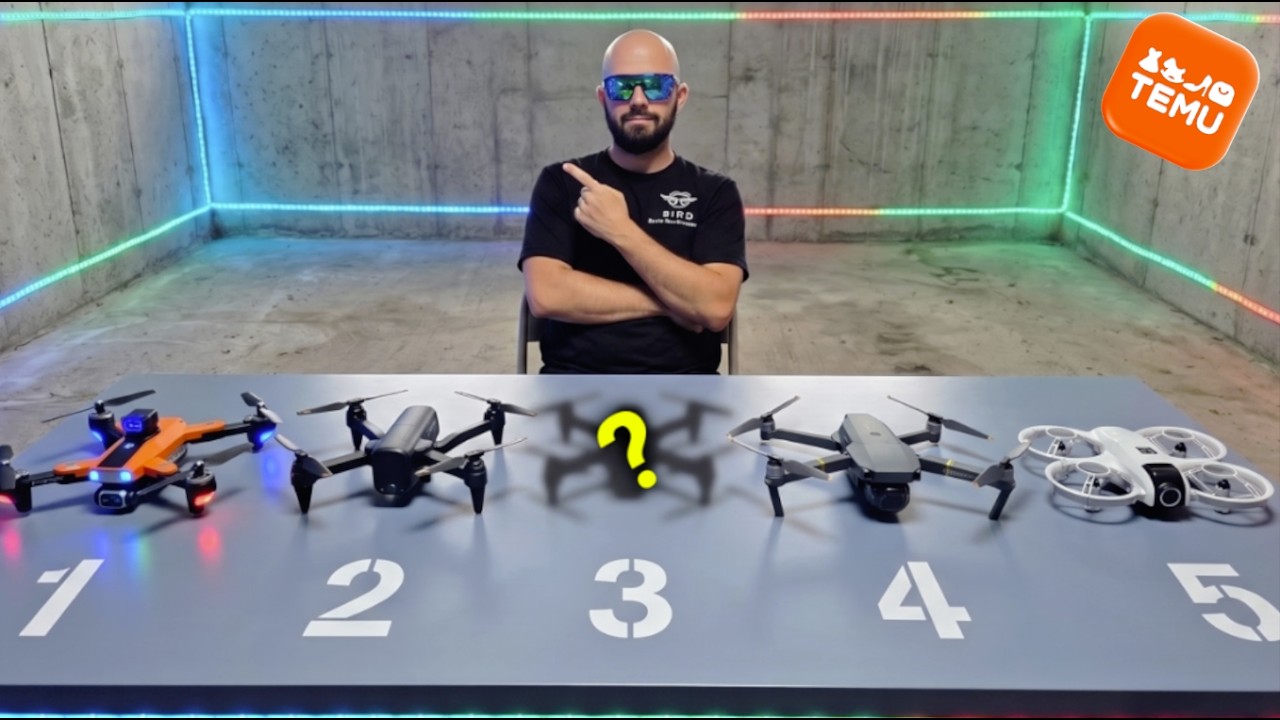 New Top 5 Drones from Temu! Finally a Good One?