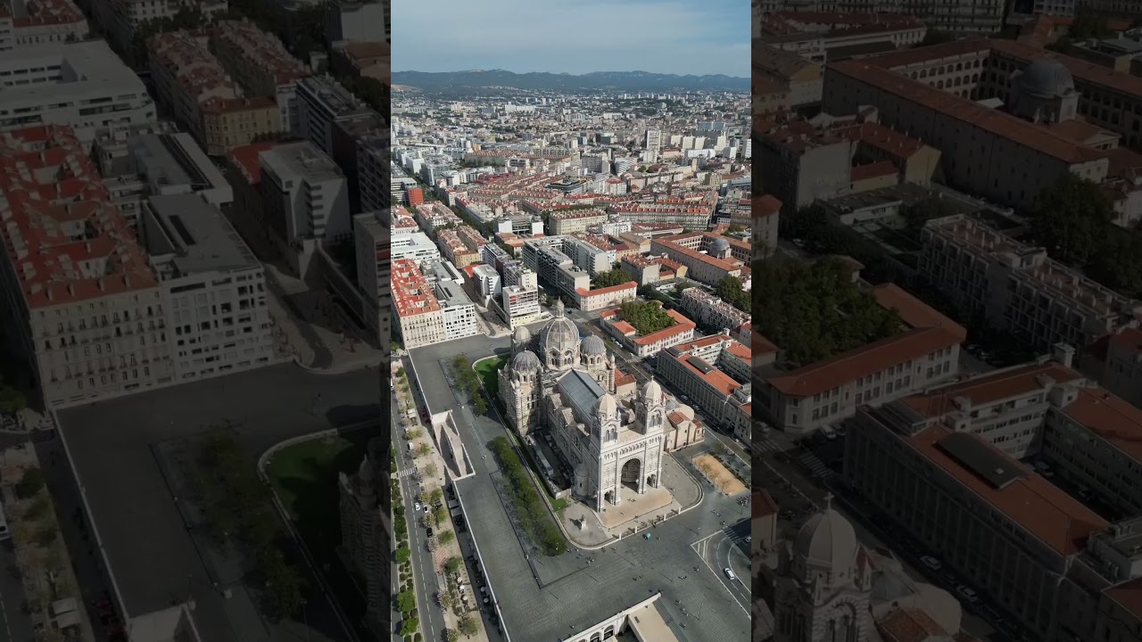 This is 𝐌𝐀𝐑𝐒𝐄𝐈𝐋𝐋𝐄 ✨ #marseille #drone