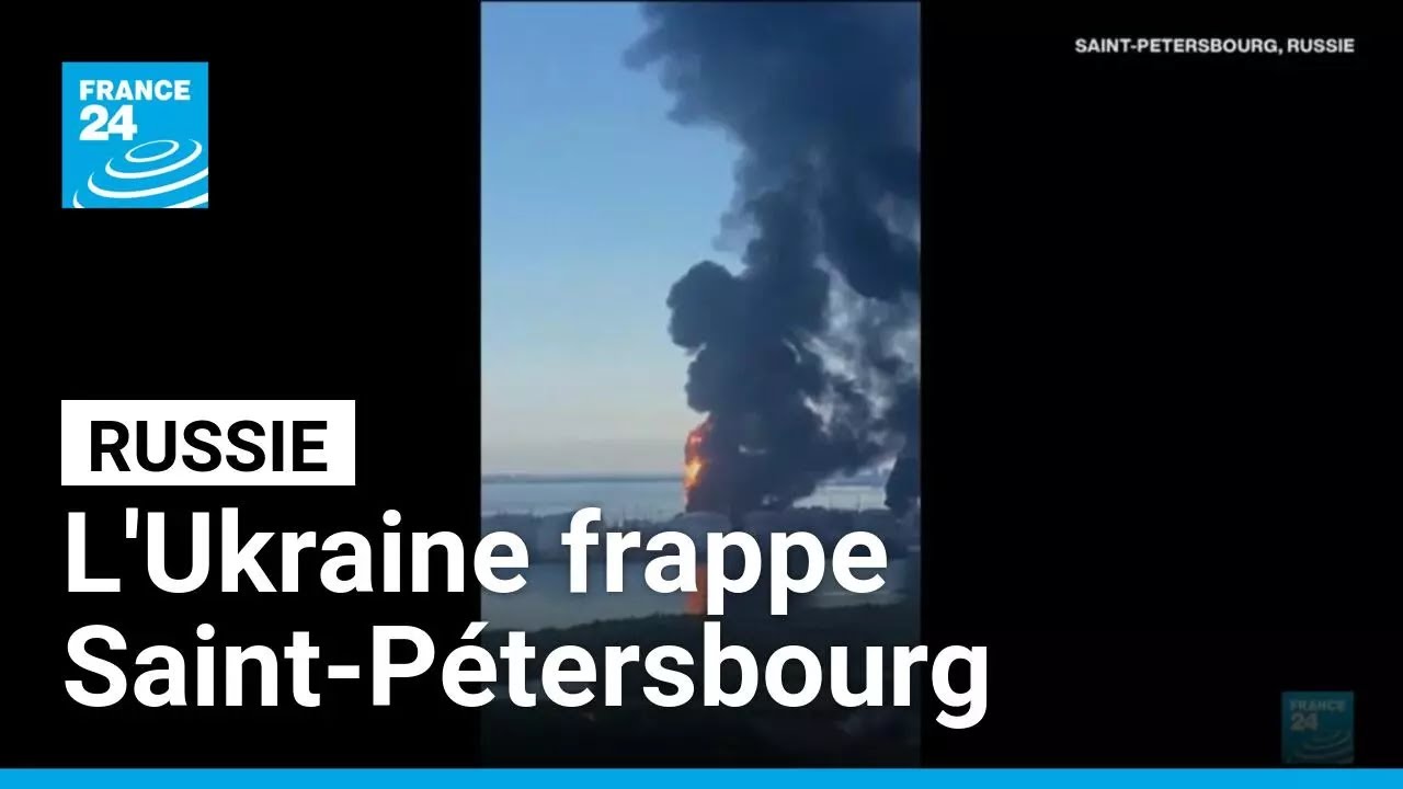 Une attaque de drone ukrainiens frappe Saint-Pétersbourg au premier jour du Forum économique russe
