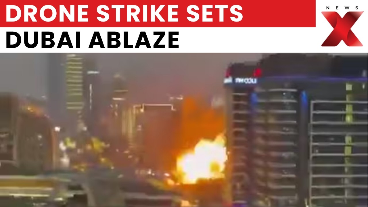 Iran Strikes Dubai Again: Drone Hit on Tanker, Explosions Rock the City | Latest News | NewsX