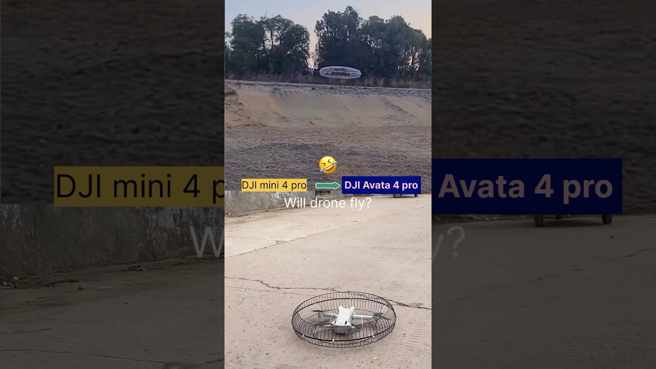 DJI DRONE DIY🤣DJI AVATA4 pro😂#dji #drone #diy #tech #shorts