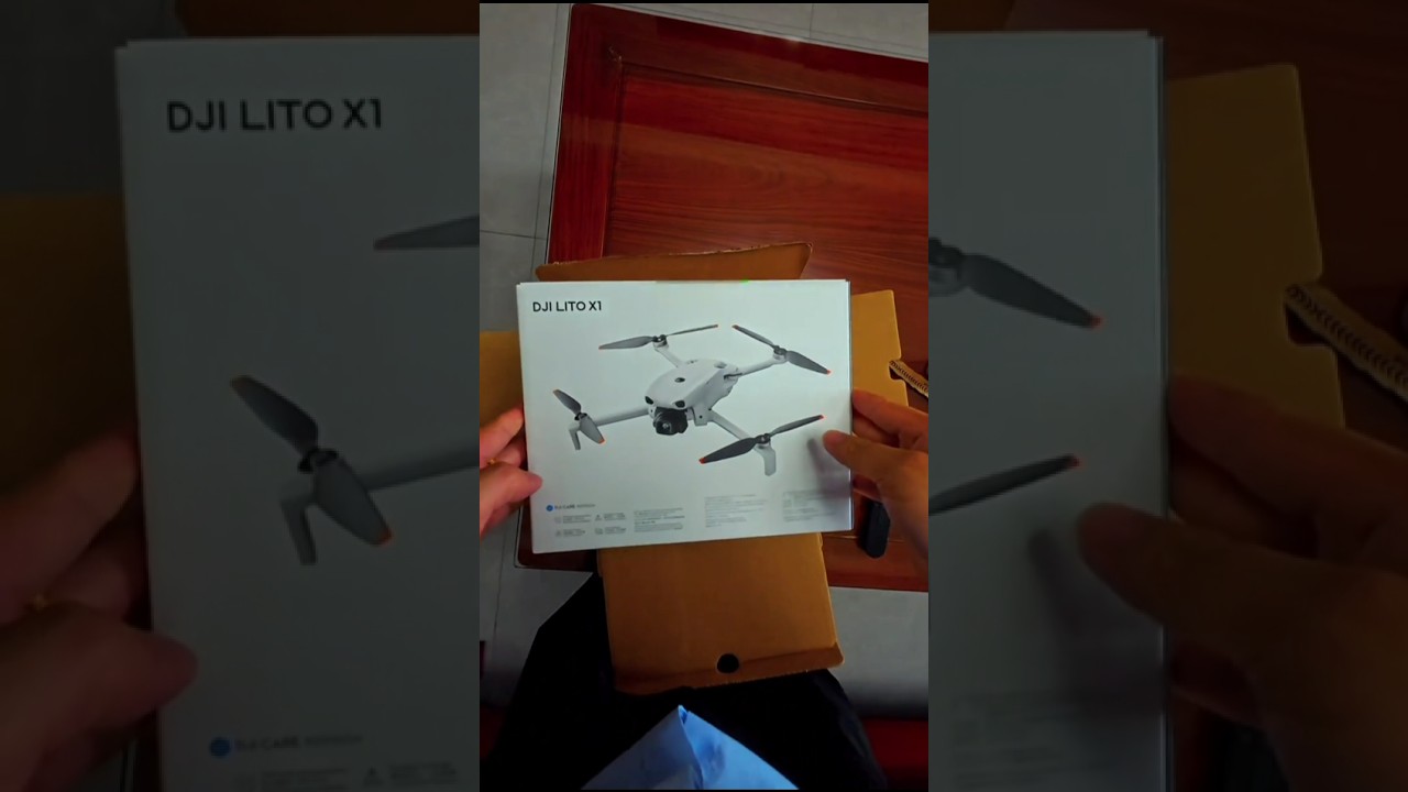 DJI LITO X1 Drone Unboxing 📦🔥 #dji #drone #shorts #shortsfeed #foryou #youtube #youtubeshorts