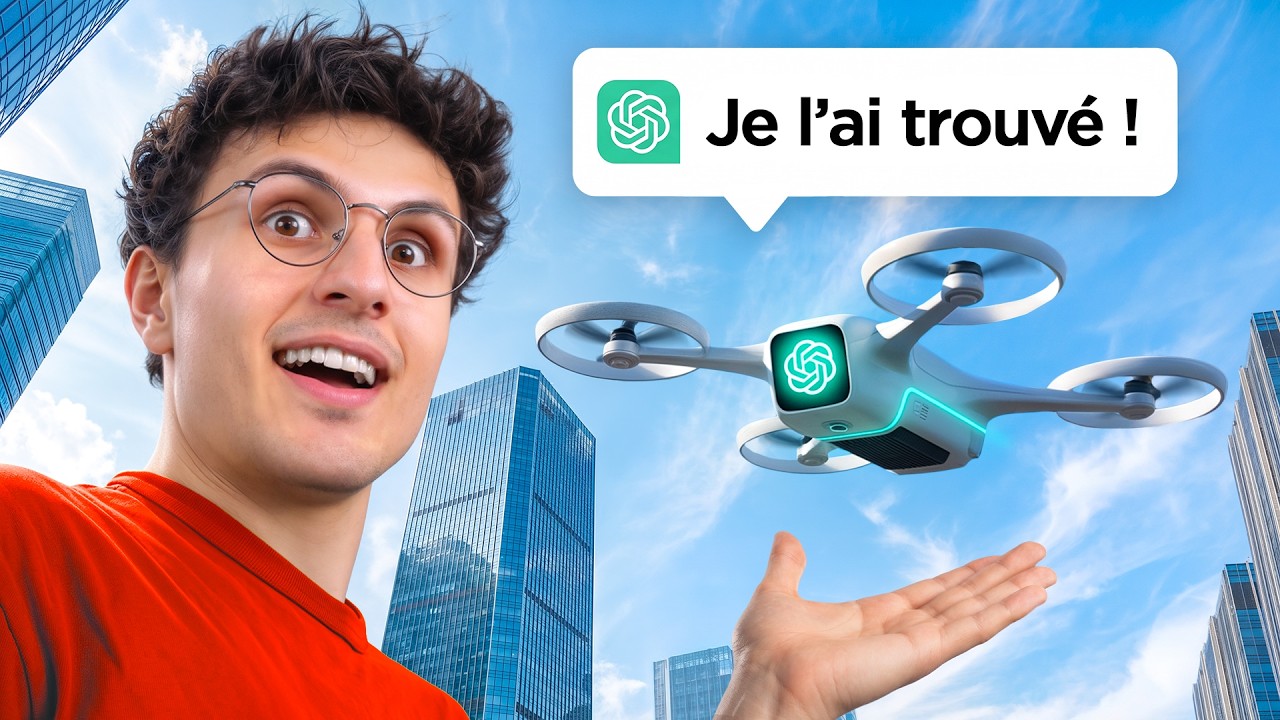 J'ai mis ChatGPT dans un Drone pour qu'il Explore le Monde