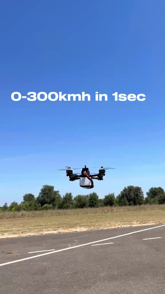 Ce drone FPV est en feu :
