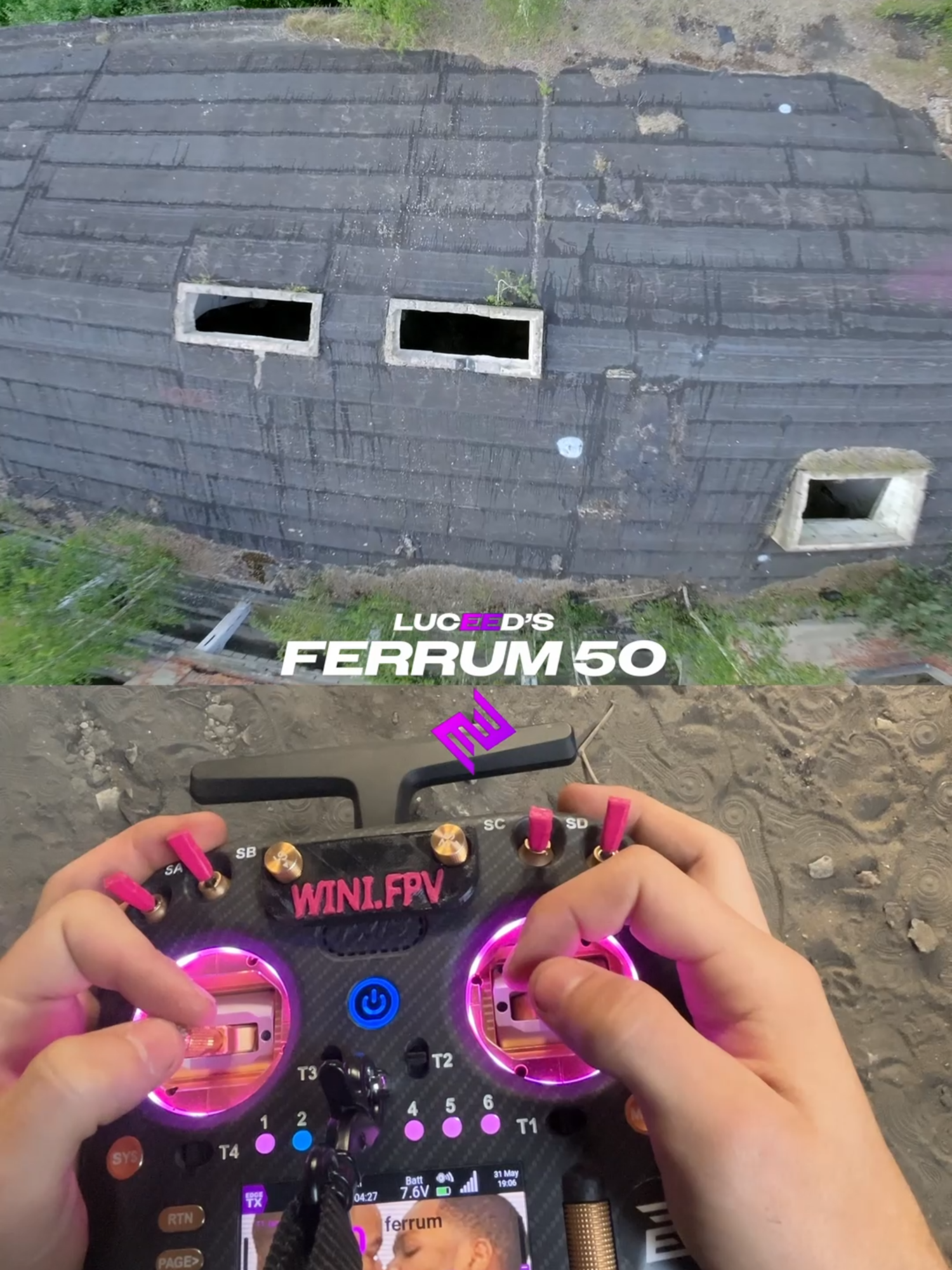 la plongée Powerloop la plus folle que j'ai jamais faite avec mon drone FPV