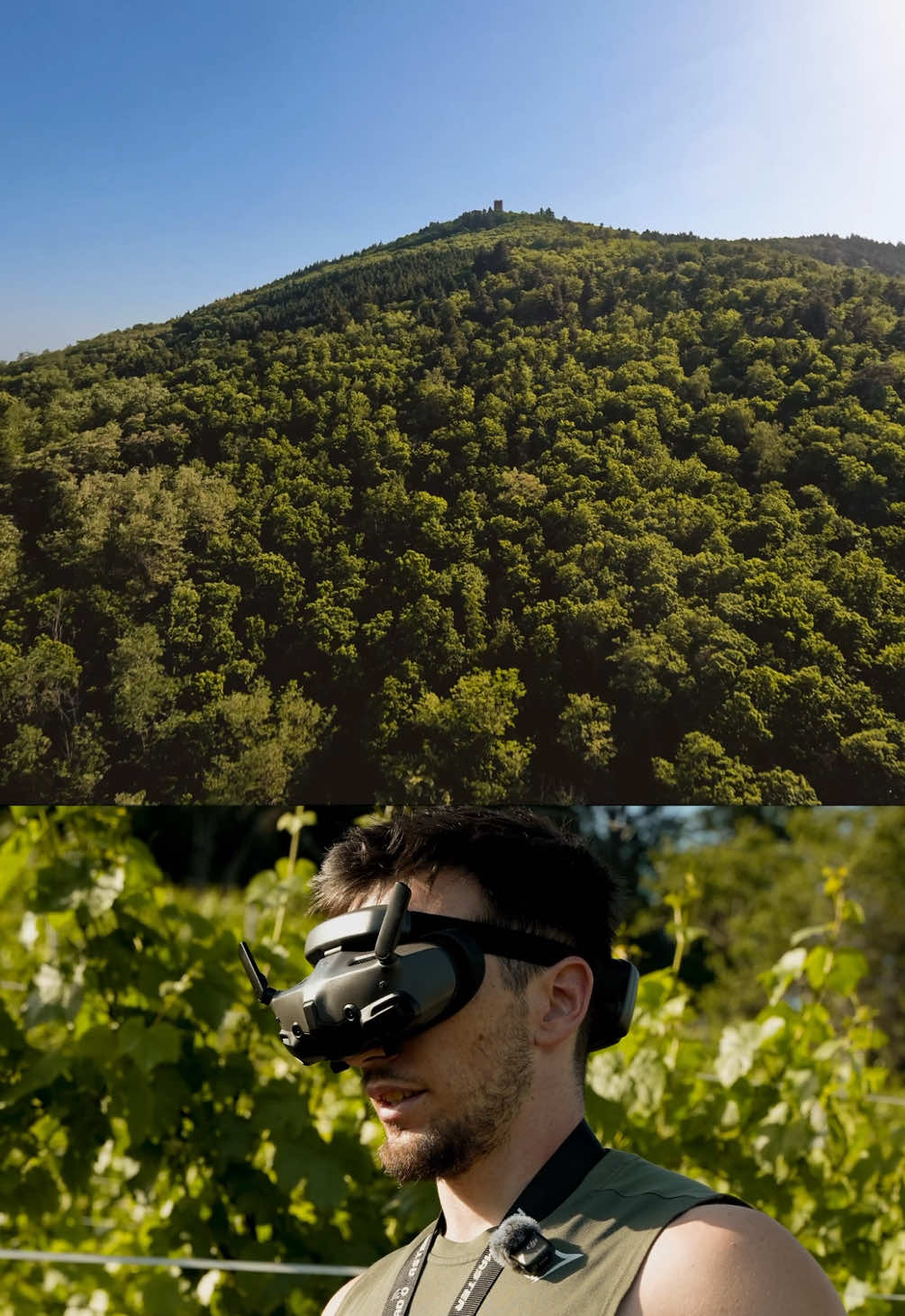 Petite ligne en drone FPV