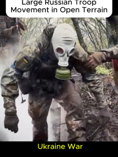 Des drones ukrainiens FPV repèrent un important mouvement de troupes russes en terrain découvert