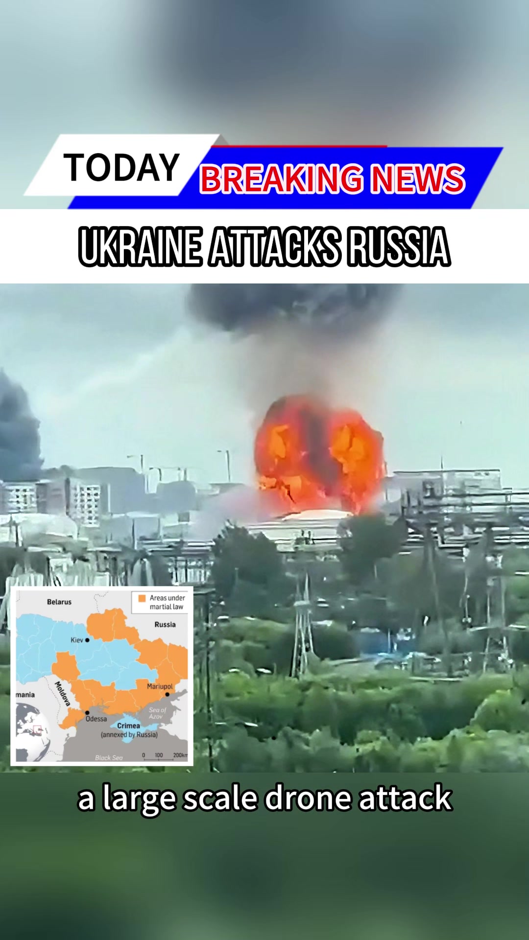 L'Ukraine a lancé jeudi sa plus grande offensive de drones sur Moscou depuis deux ans.