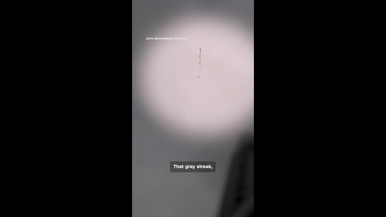 CNN crew witnesses drones attacking key road in Ukraine